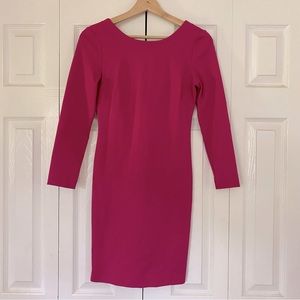 Banana Republic 2P petite long sleeve fitted dress
